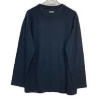 Site Black x Red Cotton Front Print Long Sleeve Cutsew 3 [Used]
