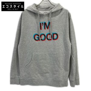 Anti Social Social Club SS4500P Gray Print Long-Sleeve Hoodie [Used]