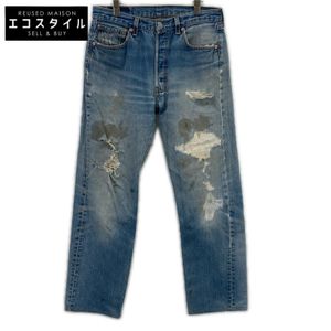 Levi's 90's 501XX Glange Damage Button Fly Denim W34 L38 [Used]