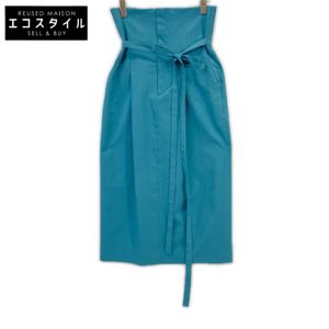 HYKE 24SS Aqua Blue WEATHER HIGHT-WAISTED SKIRT Size 1 [Used]