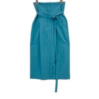 HYKE 24SS Aqua Blue WEATHER HIGHT-WAISTED SKIRT Size 1 [Used]