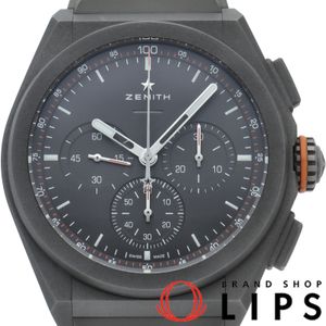Zenith Defy El Primero 21 Land Rover Limited Edition, Limited to 250 pieces worldwide, 97.9000.9004/01.R787, Titanium/Rubber, Men's Watch, Black, Excellent Condition [Pre-owned]