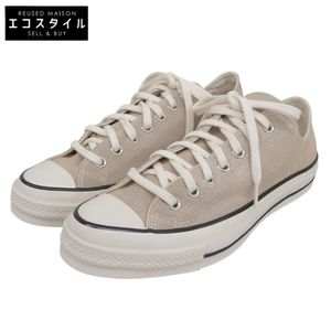 Converse All Star LGCY OX Low-Cut Suede Sneakers, Men's, Beige, Size 27.5cm (US), 1SE393 9 (Used) - Like New Condition
