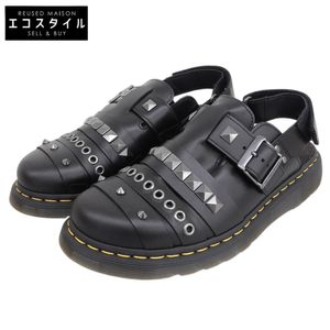 Dr. Martens Studded Atlas Jorge II Sandals, Men's, Black, Size 8 (UK), Excellent Condition, 40652001 [Used]