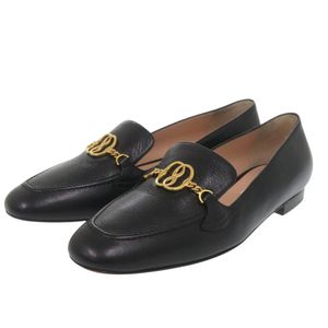Excellent condition Bally Obrien loafers, leather, black and gold, black, 1671 [Used] BALLY
