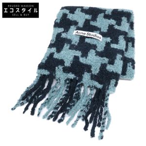 Acne Studios [Excellent Condition] CA0153 Houndstooth Alpaca Fringe 210 x 26 cm [Used]