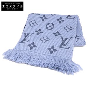 Louis Vuitton M75702 Echarpe Logomania Wool/Silk Fringe [Used]