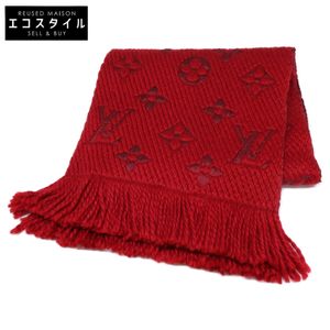 Louis Vuitton M72432 Echarpe Logomania Wool/Silk Fringe [Used]