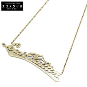 Louis Vuitton 750 2P Diamond Collier ID [Used]