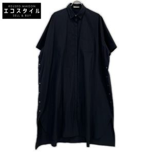 Le Phil 534-0140501 黑色短袖襯衫裙 1 件 [二手]