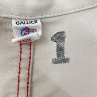 Le Travailleurs Galice 象牙色燈芯絨工作夾克，石洗色，1 碼 [二手]