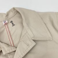 Le Travailleurs Galice 象牙色燈芯絨工作夾克，石洗色，1 碼 [二手]