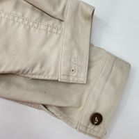 Le Travailleurs Galice 象牙色燈芯絨工作夾克，石洗色，1 碼 [二手]