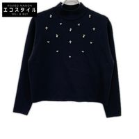 ANAYI 2026 年，黑色，刺繡套頭針織衫，38 碼 [二手]