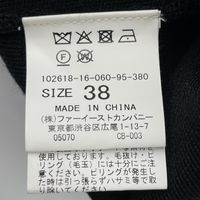 ANAYI 2026 年，黑色，刺繡套頭針織衫，38 碼 [二手]