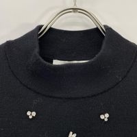 ANAYI 2026 年，黑色，刺繡套頭針織衫，38 碼 [二手]