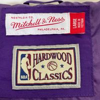 Mitchell & Ness NBA 洛杉磯湖人隊尼龍夾克，L 碼 [二手]