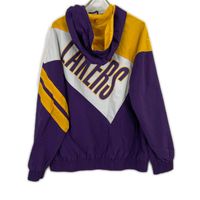 Mitchell & Ness NBA 洛杉磯湖人隊尼龍夾克，L 碼 [二手]