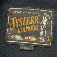 Hysteric Glamour 02173AB07 尼龍半拉鍊套頭衫，L 碼 [二手]