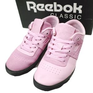 Reebok x BEAMS BOY Special Edition WORKOUT CLEAN FVS BB Workout DV3638 / 13-31-0332-891 US6 (24cm) PINK/BLACK Sneakers Shoes [Used] [Reebok × BEAMS BOY]