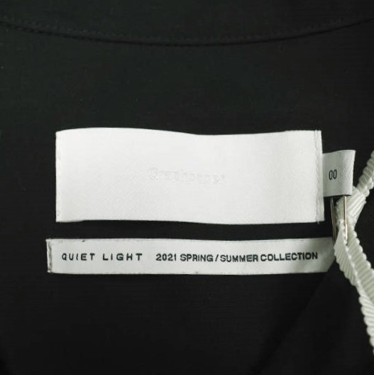 Graphpaper グラフペーパー 21SS 日本製 Matte Satin Open Collar Shirt マットサテン オープンカラーシャツ GL211-50091 00 BLACK 半袖 開襟 トップス【中古】【Graphpaper】 Graphpaper グラフペーパー 21SS 日本製 Matte Satin Open Collar