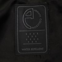 成色極佳 ▼ ARMANI COLLEZIONI T LINE 羊毛羊絨防水單件切斯特菲爾德大衣 黑色 52碼 正品男士