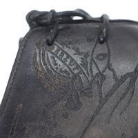 狀況極佳 ▼BERLUTI Berluti Alessandro Gale Scritto 皮革書法素麵繫帶牛津鞋，黑色，6.5 碼，附防塵袋，義大利製造，男款。