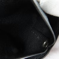 全新未使用☆愛馬仕 Bastia Verso Chevre Gris Misty Noir 零錢包，附 W 印記，含原廠盒，法國製造，女士款