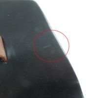 狀況極佳 ★ JIL SANDER J15WP0112顏色皮革涼鞋，黑色/ブラウン， 35 碼，帶鞋盒和防塵袋，意大利製造，女款。