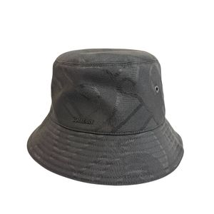 [Used] BURBERRY Bucket Hat Monogram Other Hats Black