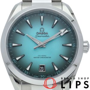 Omega Seamaster Aqua Terra 150M Co-Axial 41mm Turquoise Watch (220.10.41.21.03.006) - Box, Warranty Card, Stainless Steel, Men's Watch, Turquoise, Excellent Condition, Brand New.
