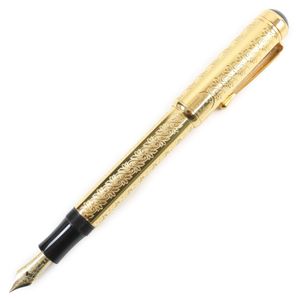 ★ BBRc 님 ★ 미품 ● MONTBLANC 몽블랑 패트론 시리즈 1994 루이 14 세 SV925 펜촉 18K M 니브 4625/4810 만년필 골드 독일제 총 중량 51.69g 남성