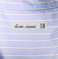 SSZ エスエスズィー 25AW W/ATN SHIRTS ルーズネックストライプシャツ 