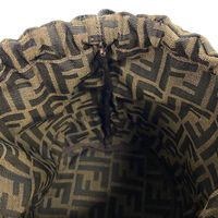中古】FENDI フェンディ FXQ891 バケット ズッカ その他帽子 ベージュ 