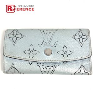 LOUIS VUITTON RFIC Monogram Mahina Multicles 4 Key Case