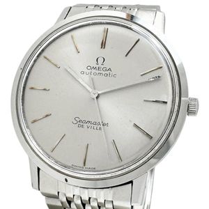 OMEGA Seamaster Devil Vintage Watch, Overhauled, Stainless Steel, Automatic Movement, Silver Dial/Silver Strap, Men's [Used]