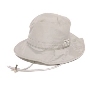 Dior Safari Bucket Hat, Size L (60cm), Nylon/Cotton, Oblique Pattern, Strap, 1947, Light Gray, Hat, Item Number 213C90284717