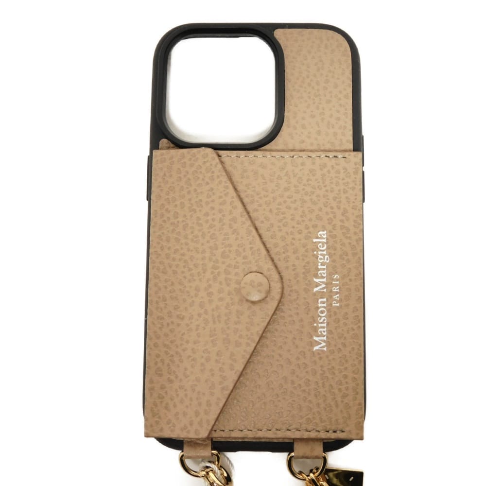 中古 Maison Margiela メゾンマルジェラ iPhone 14Pro ケース グレイン
