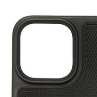 LOEWE Anagram iPhone 14 Pro Max Case with Neck Strap, Embossed Logo, Diamond Rubber, Black, Smartphone Case C987R22X01