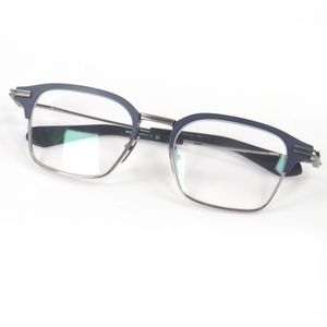 Unused △ DITA DTX462 EYMORI Rimless Glasses Eyewear Black Silver