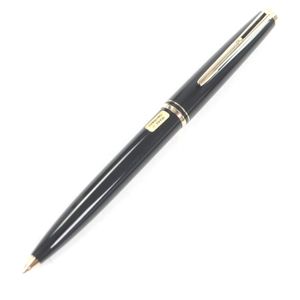 극미품 □ MONTBLANC 몽블랑 380 해머 트리거 볼펜 문구 블랙 골드 상자 포함 독일제 남성 필기 확인 완료