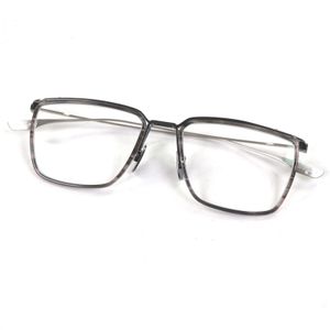 Unused △ DITA DTX462 EYMORI Rimless Glasses Eyewear Black Silver