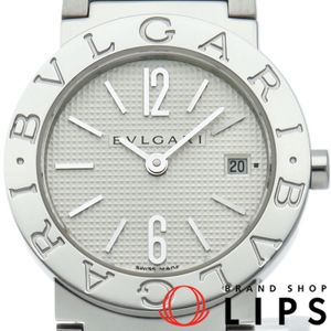 Bvlgari Bvlgari Bvlgari Watch 26mm Bvlgari Bvlgari 26mm BB26SS/BB26BSSD/N Box Stainless Steel Ladies Watch White Polished Excellent Condition [Used]