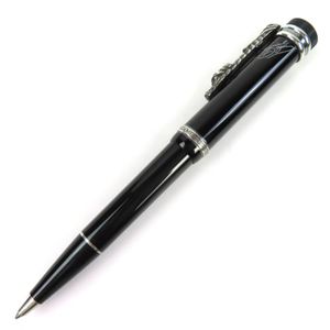 극미품△ MONTBLANC 몽블랑 빈티지 작가 시리즈 1993 임페리얼 드래곤 925 세계 3500개 한정 2217/3500 화이트 스타 트위스트식 볼펜 블랙 실버 독일제 중량 28.3g 남성 필기 확인 완료