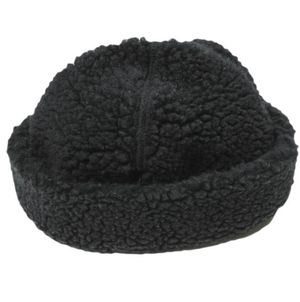DECHO x BEAMS BOY (DECHO x BEAMS BOY) Exclusive Made in Japan Wool Boa Cap, ONE SIZE, Black Knit Hat, Beanie, Hat [Used] [DECHO x BEAMS BOY]
