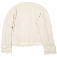 Pheeta フィータ 26SS Lacey Cardigan ガーター編みクルーネック 