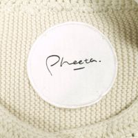 Pheeta フィータ 26SS Lacey Cardigan ガーター編みクルーネック 