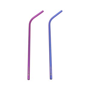 스노우 피크 티타늄 빨대 2 개 세트 핑크 & 퍼플 FES-222-2 snow peak