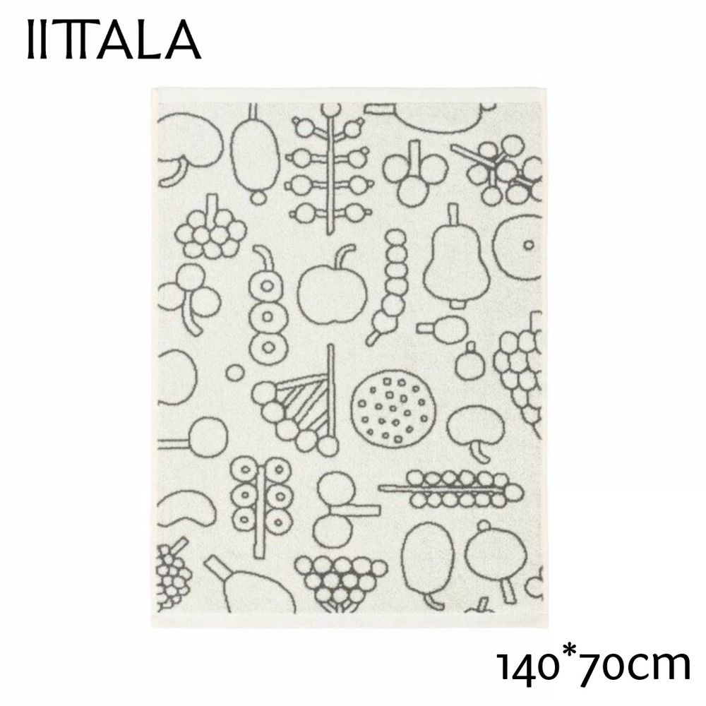 IITTALA 이타라 OTC 목욕 수건 367571 후루타 70x140cm 그레이 IITTALA