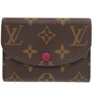 Excellent condition Louis Vuitton Portemonnaie Rosalie Monogram M41939 IC Fuchsia Coin Case LV 1298 [Used] LOUIS VUITTON